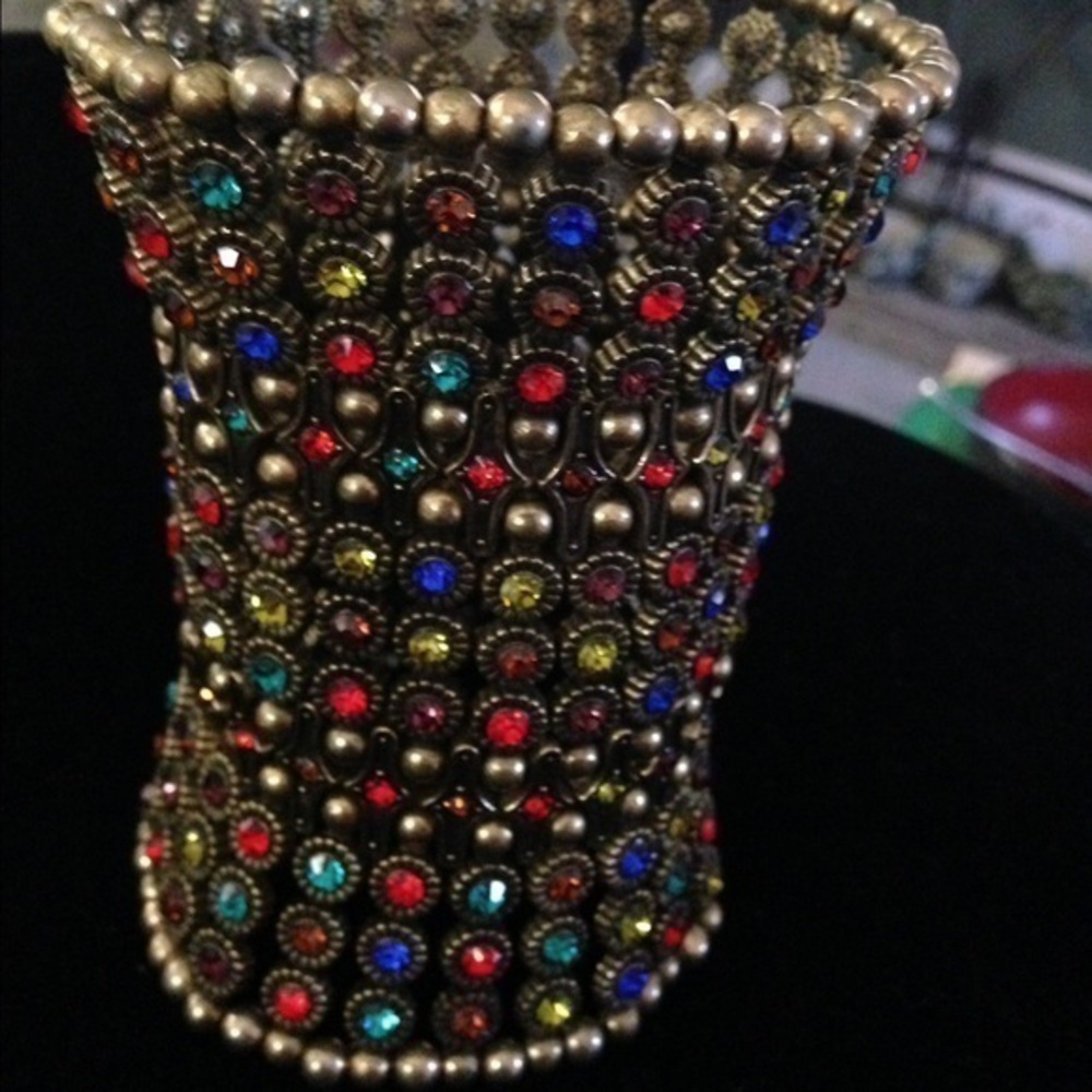 Multi-color bracelet.